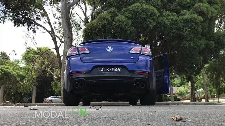 2016 Holden Commodore SSV Redline Exhaust