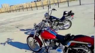 2005 HD FXSTI Softail  & 1983 Yamaha XV 500