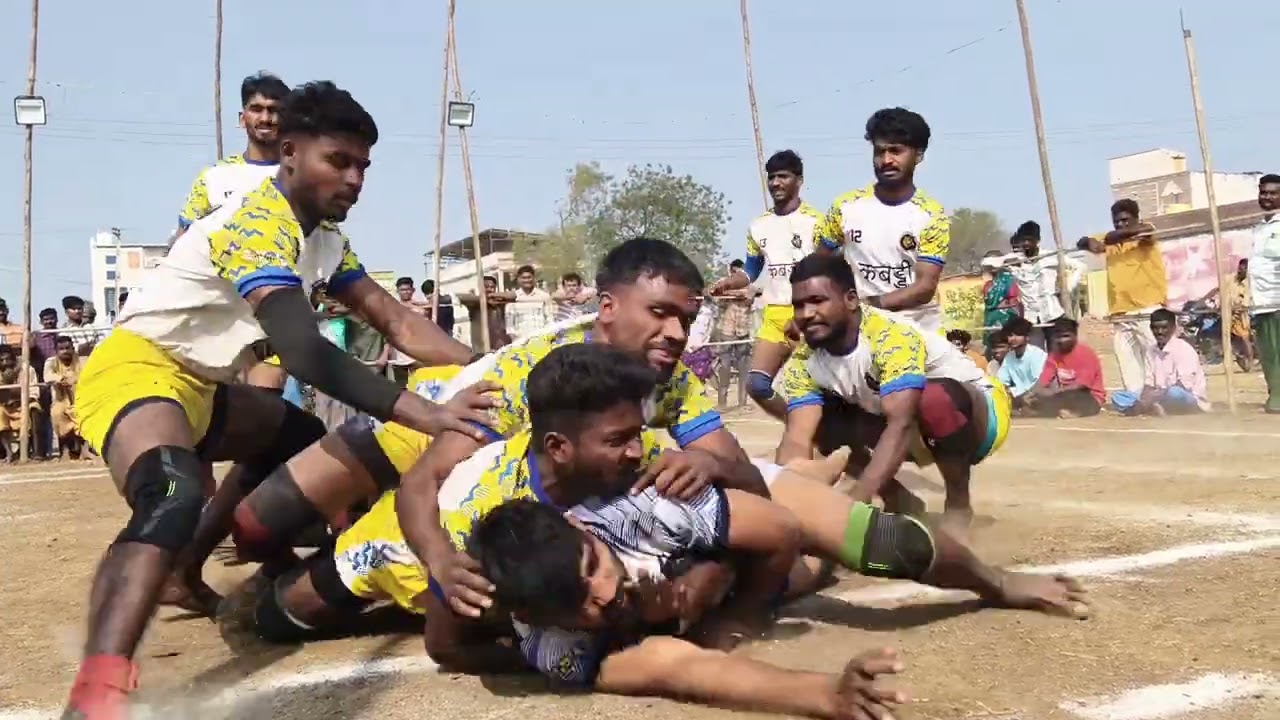 ఎంబాయ్(SKL) V/S గడివేముల శ్రీ కీర్తి ఇన్ అయ్యలూరు మెట్ట టోర్నమెంట్🤼🤼