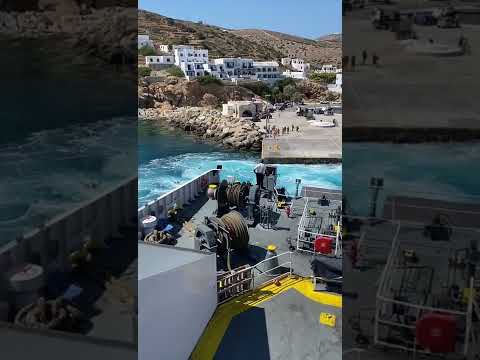 Ferry Leaving Sikinos,