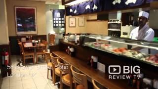Ten Ten Tei Japanese Restaurant in Soho London serving Tempura and Sushi