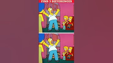 Find 3 Differences Simpsons #30