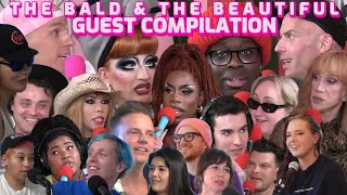Funniest Moment From Each Guest Episode: The Bald \& The Beautiful Compilation | Trixie \& Katya