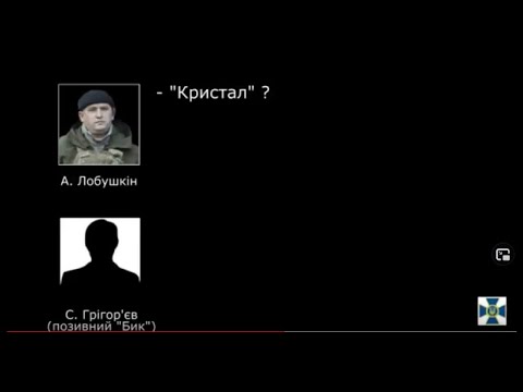 Сепаратисти А.Лобушкин і С.Григор'єв обговорюють фінансові махінації через Кристал Банк