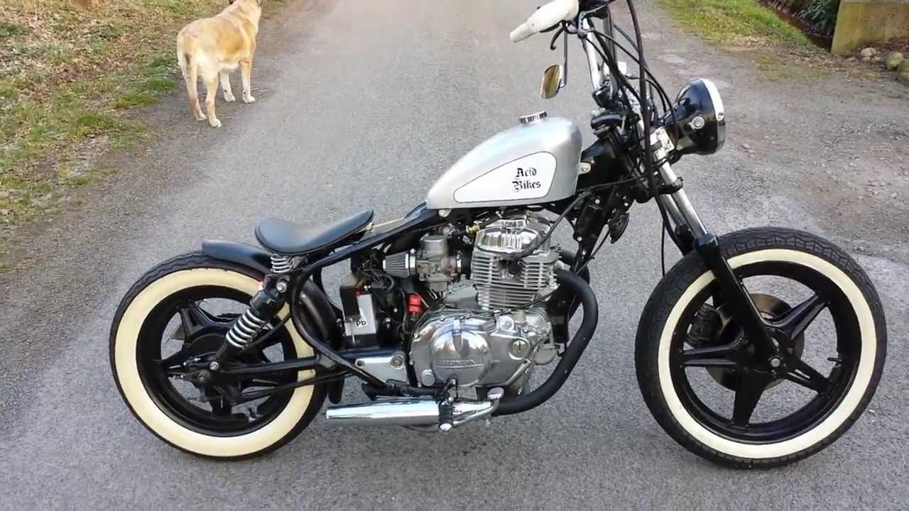 Honda CM 400 Old School Bobber YouTube