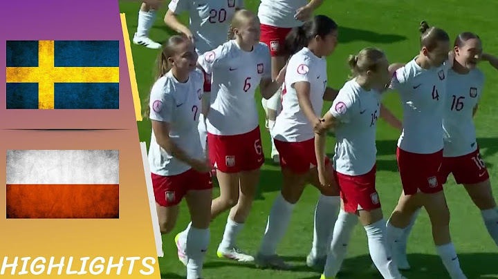 Sweden vs. Poland | Women's European U19 Championship 2025 - Highlights All Goals 21/06/25