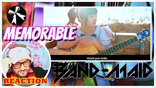 BAND-MAID │'Memorable' │ Reaction - "She Walks Alone"!