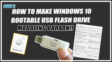 How to Make Bootable USB Flash Drive | Tagalog Part 2