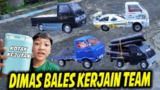 DIMAS BALES WORKS AS A TEAM!! RANDOM LOAD USING RC..