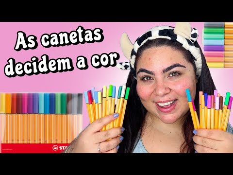 CANETAS FINELINERS DECIDIRAM