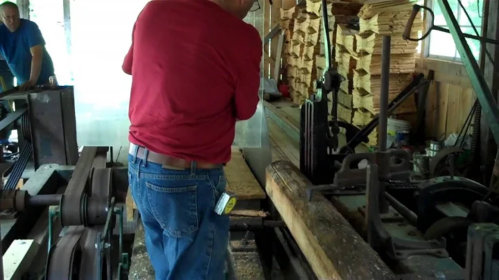 Cutting First Board with Restored Hackett and With...