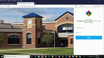 How to setup Codeigniter Admin Template