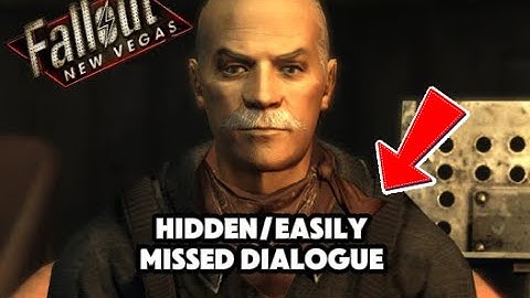Did You Know That Doc Mitchell has unique dialogue based on your special stats?