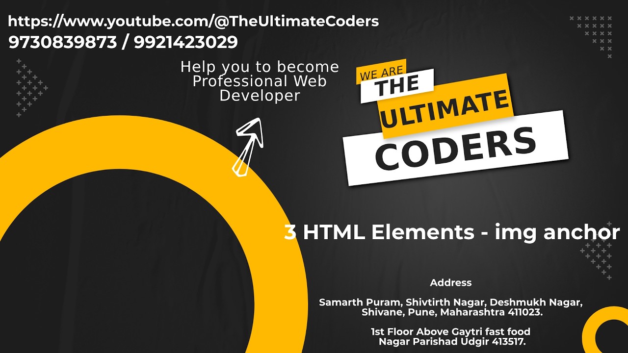 3 HTML Element img anchor - YouTube