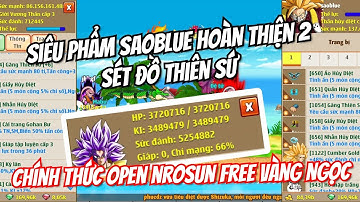 Nro  | Siêu Phẩm SaoBlue Xuống Núi Hoàn Thiện 2 Sét Đồ Hủy Diệt Găng Thiên Sứ . Sever Free All !