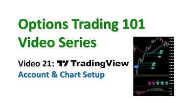 Video 21 - TradingView Account & Chart Setup, Options Trading 101 Video Series