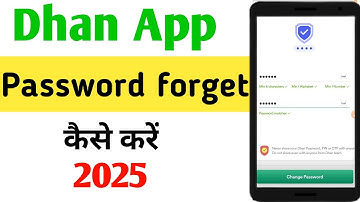dhan app password forgot/dhan app password forgot in 2025