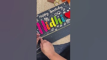 Customised String art | shorts | subscribe ​@Sanjanamithunvlogs #love #gifts #tamil #chennaigifts
