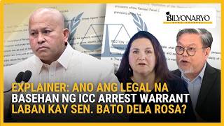 EXPLAINER: Ano ang legal na basehan ng ICC arrest warrant laban kay Sen. Bato dela Rosa? | Agenda