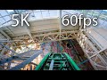 TMNT Shellraiser front seat on-ride 5K POV @60fps Nickelodeon Universe Theme Park