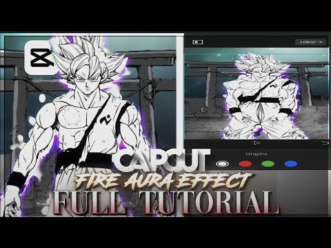Manga Aura Effect Full Tutorial On Capcut