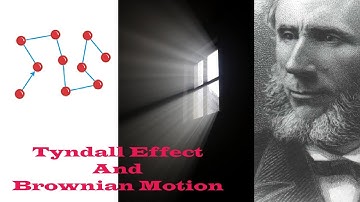 Properties of Colloids: Tyndall effect and Brownian Motion
