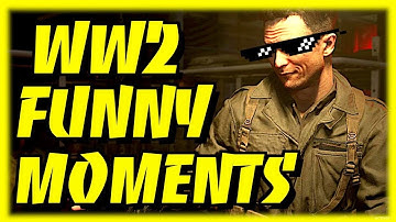 Call of Duty: World War II Funny Moments - Sit Glitch, Fails & An Epic Win