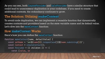 Simplifying Context Creation in React: The makeContext Approach