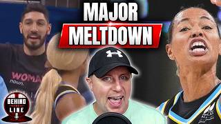 WNBA Star FIGHTS Enes Kanter & KICKED OUT of WNBA Arena