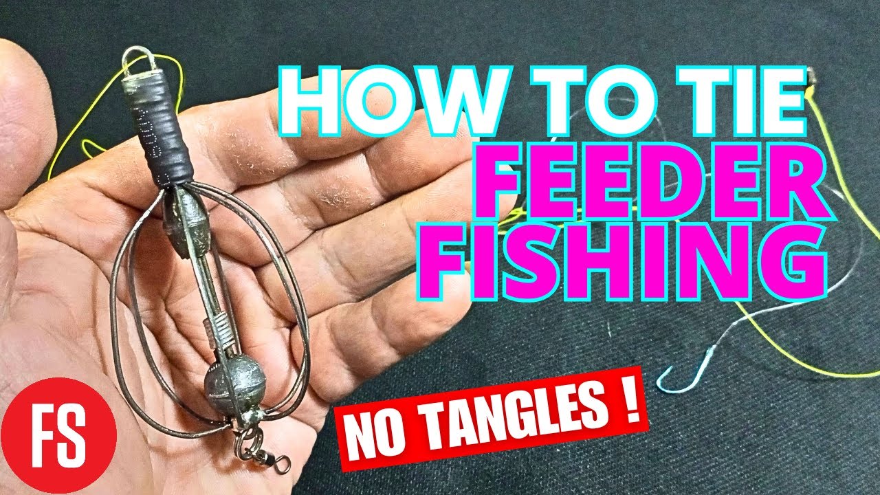 How To Tie a Simple Feeder or Bottom Fishing Rig? | Fishing Skill | D.I.Y. Fishing | Homemade Feeder