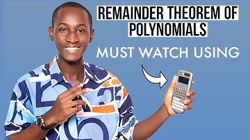 Long Division Of Polynomials Using Casio Calculator Big Update! | Must Watch
