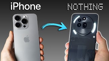 LIFELONG iPhone User SWITCHES to Nothing Phone (3a) Pro