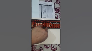 MULTIPLICATION ON ABACUS TOOL @skillshorts7676 #shorts #abacus #abacusclasses #abacusforkids