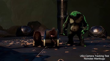 Unreal engine  Cinematic Sequence camera Tracking Test 4K