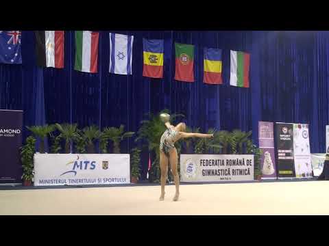 Rhythmicgymnastics Alisa Gimgina AUS Ball AA Seniors Irina Deleanu Cup 29 March 2019 