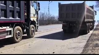 Хабаровск: Активисты ВООП выявили причину загрязнения дорожного полотна