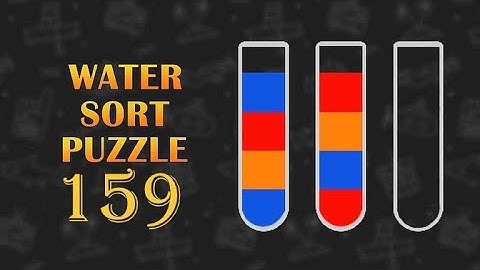 Sort Puzzle Level 159 (No extra/additional tube used)