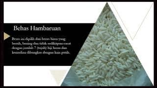 Peralatan atau sarana prasarana dalam BASARAH