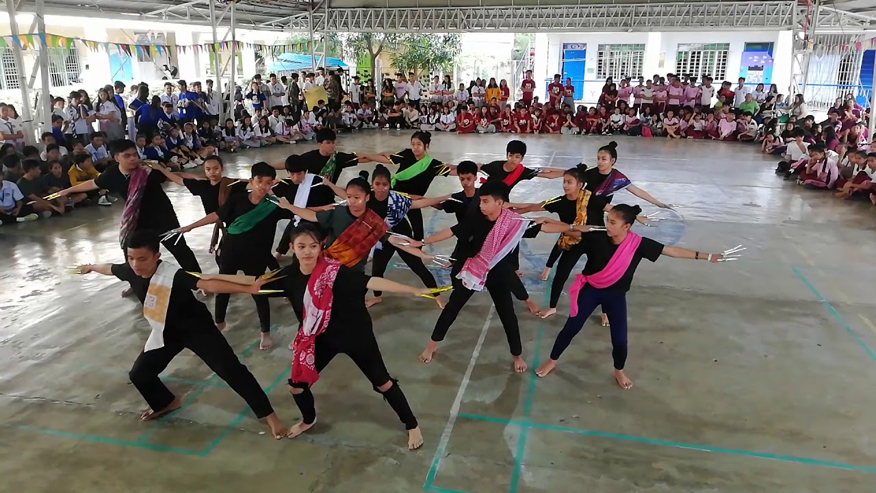 Pangalay Folk Dance With Asian Influences I Sjnhs 2020 Youtube