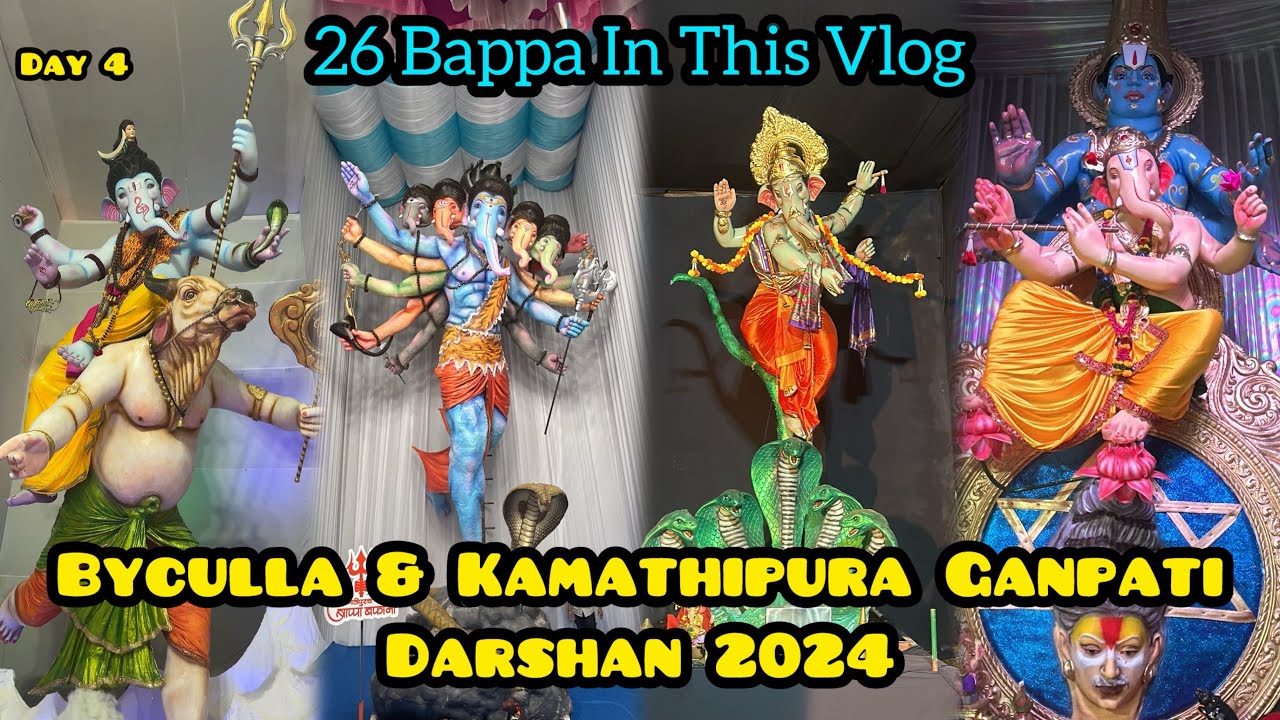 Kamathipura Ganpati Darshan 2024 | Mumbai Ganpati Darshan 2024 | #mumbaiganpati #bigganeshidols