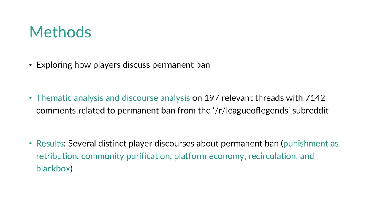 Punishment and Its Discontents: An Analysis of Permanent Ban in an Online Game Community