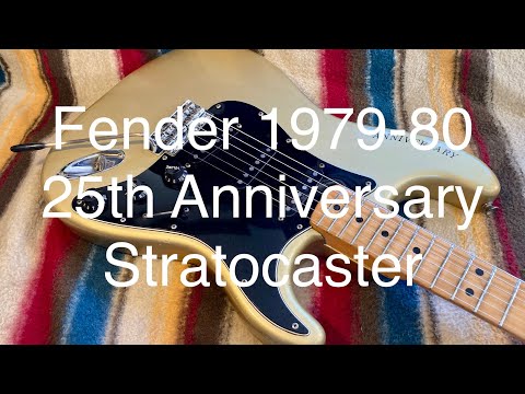 ◼️レア！1979 fender フェンダー インターナショナルカラー ストラト Fender 1979-80 Anniversary Stratocaster - YouTube