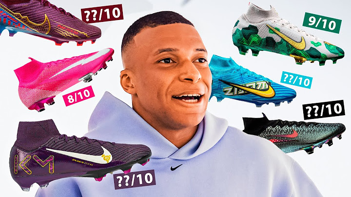 I got MBAPPÉ to rate ALL his signature boots
