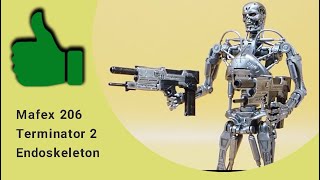 Mafex 206 Terminator 2 Judgement Day Endoskeleton Figure Review