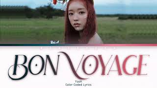 YooA (유아) - Bon Voyage (숲의 아이) Lyrics (Han/Rom/Eng/Color Coded/Lyrics/가사) | bingsoosh Resimi