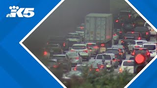 Seattle visitors opt for public transit amid biggest weekend for road closure projects