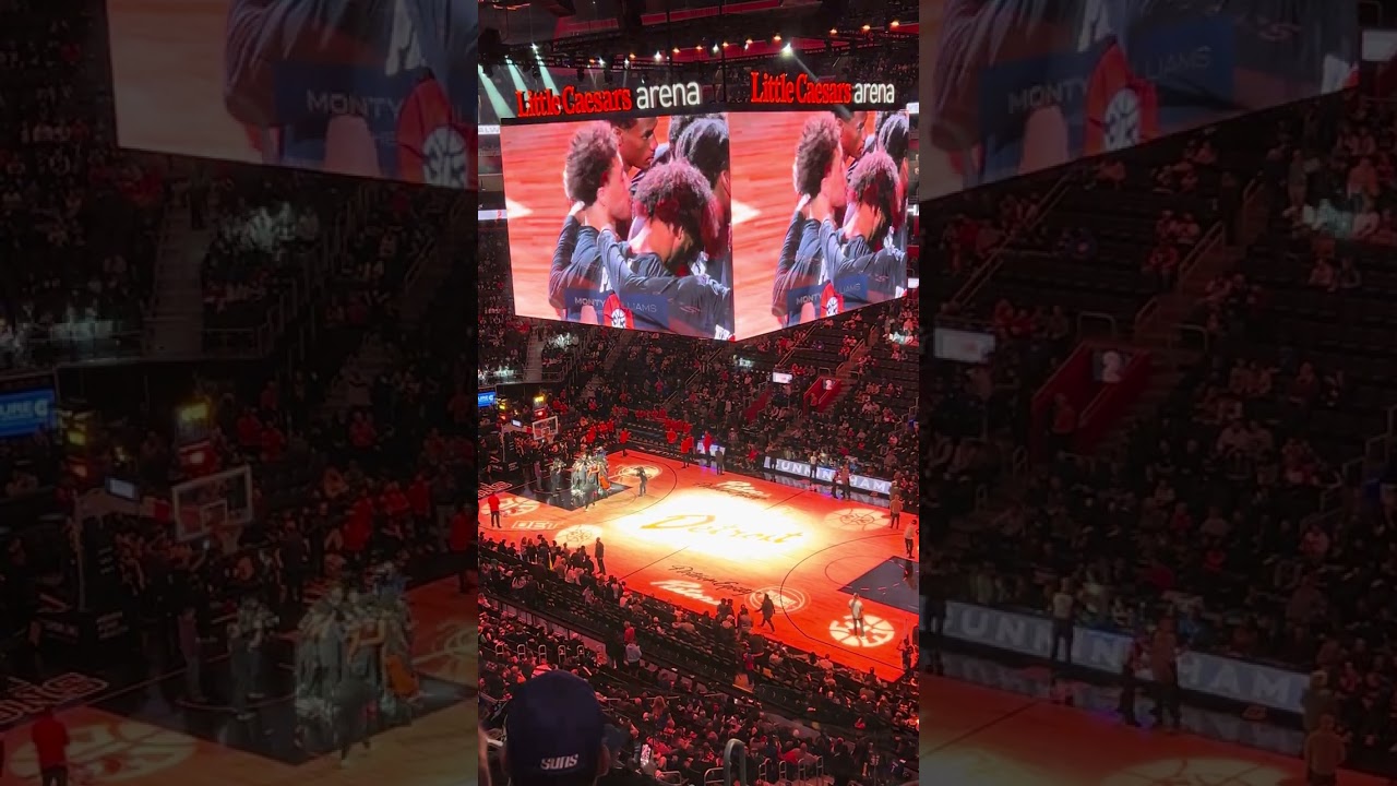 Detroit Pistons Player Introductions (11/5/2023)