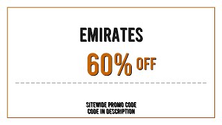 Emirates Discount Code 2025 May