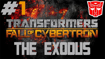 Transformers: Fall Of Cybertron - Walkthrough - Part 1 - [The Exodus] - Birth Face