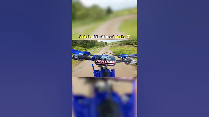 4 stroke rider tries a 2 stroke #2stroke #4stroke #yz250 #dirtbike #motocross